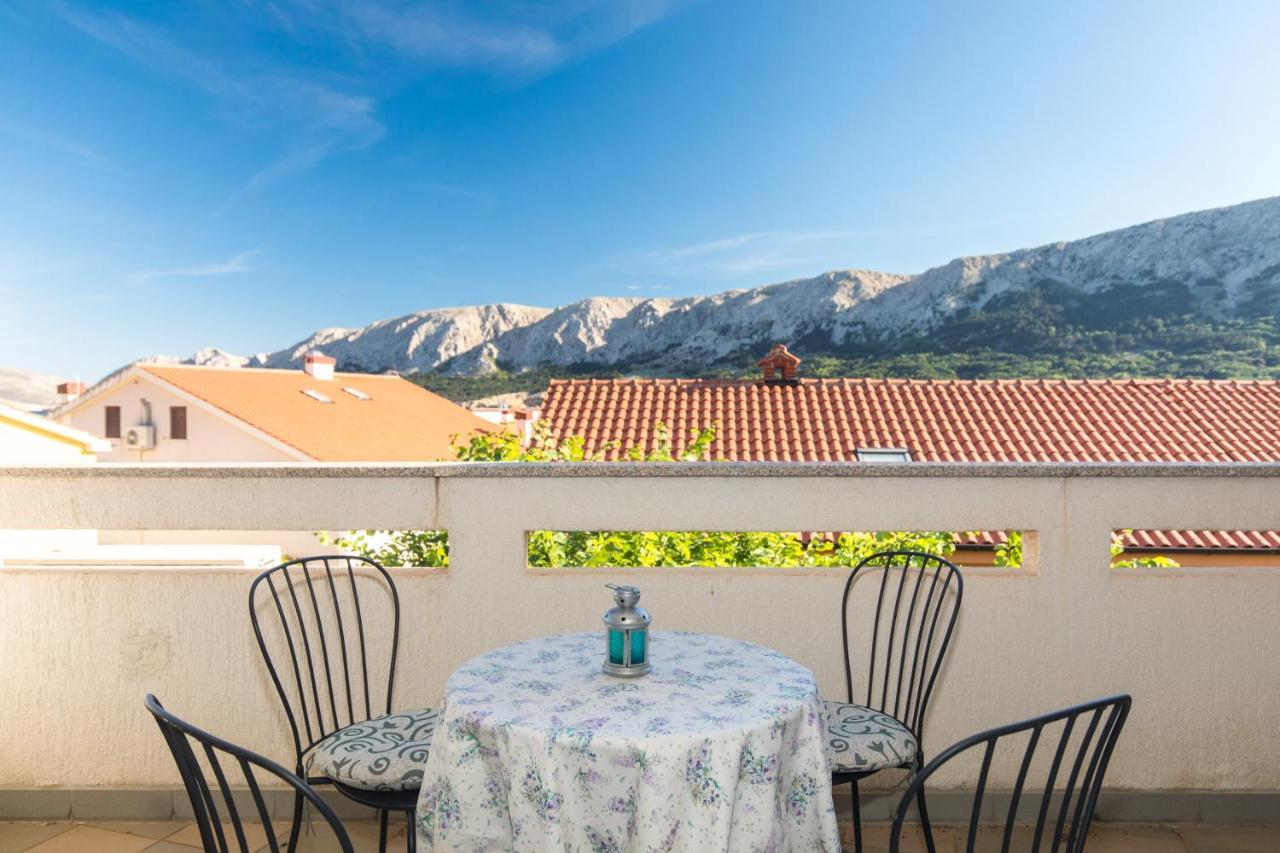 Apartment Glorija With Balcony Baška Exterior foto
